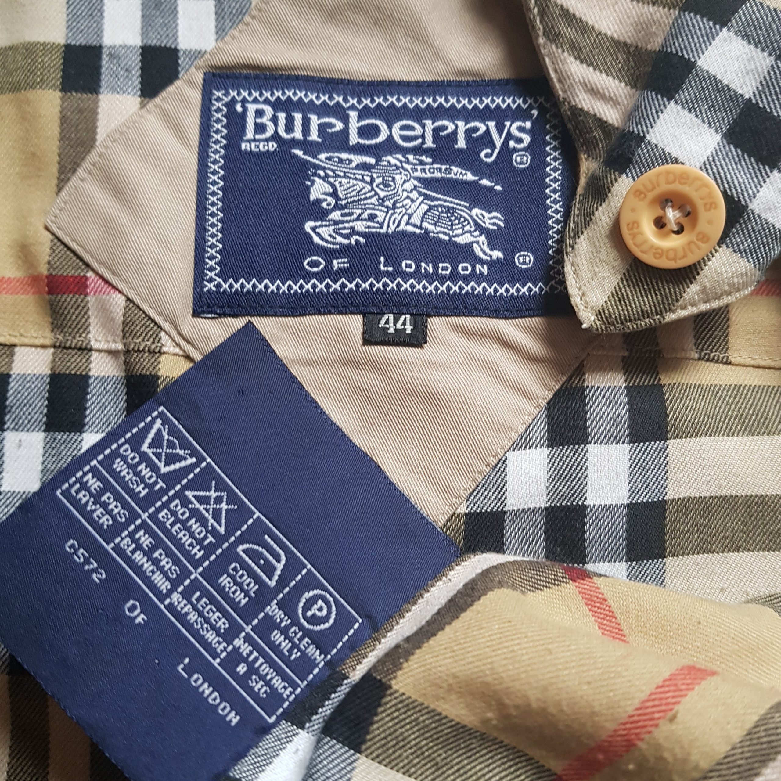 Burberry Nova Check Jacket - Retro Robes